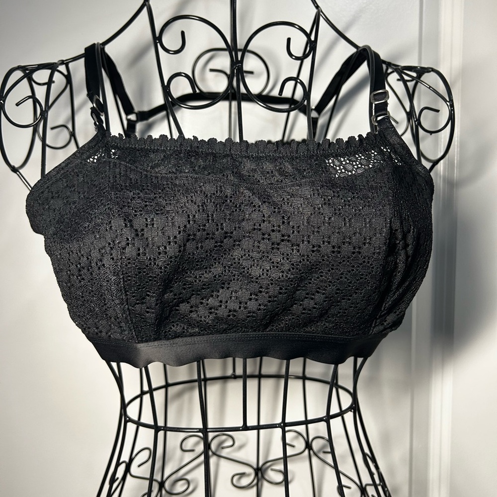 Aerie Black Lace Bralette